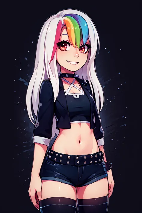 Roxy Rainbow: Midnight Raver (Citron OC)  [Pony & SD1.5]