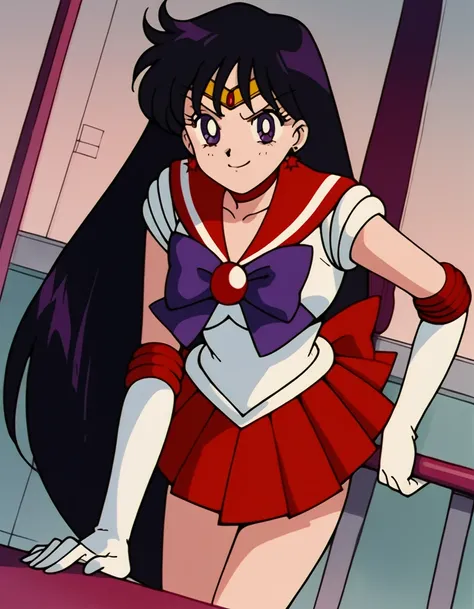 Rei Hino (火野 レイ) / Sailor Mars (セーラーマーズ) - Sailor Moon (美少女戦士セーラームーン) - COMMISSION W/ DATASET