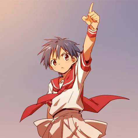 Finger Pointing to the Sky (Index Finger Up / IFU)