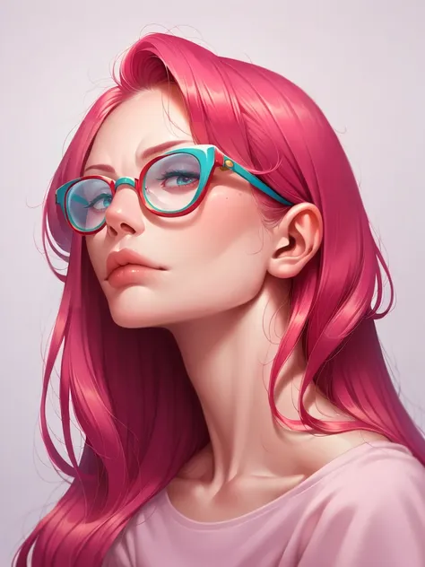 Retro Cat Eye Glasses - Commission