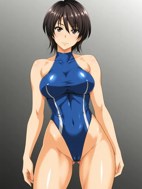 score 5 up,
 <lora:Fues_Fella_Hame_Lips_Doujin_Artstyle_PonyXL:1> 1girl, leotard, looking at viewer, cameltoe, standing, sexy pose,