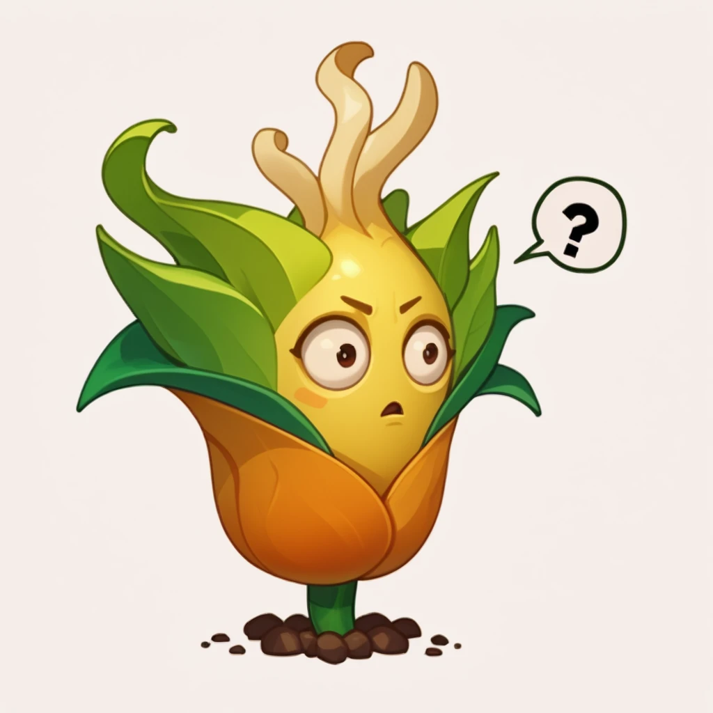 score_9, score_8_up, score_7_up, score_6_up,
pvzp,plant,orange,personification, confused, yellow face,yellow body,green skin,brown eyes,white background,cartoon,<lora:[Pony]PVZP-20240628-1637:1>