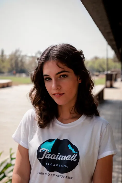 <lora:BeckySavage:0.8>, full color portrait of a young woman, wearing a t-shirt, natural light, RAW photo, subject, 8k uhd, dslr, soft lighting, high quality, film grain, Fujifilm XT3