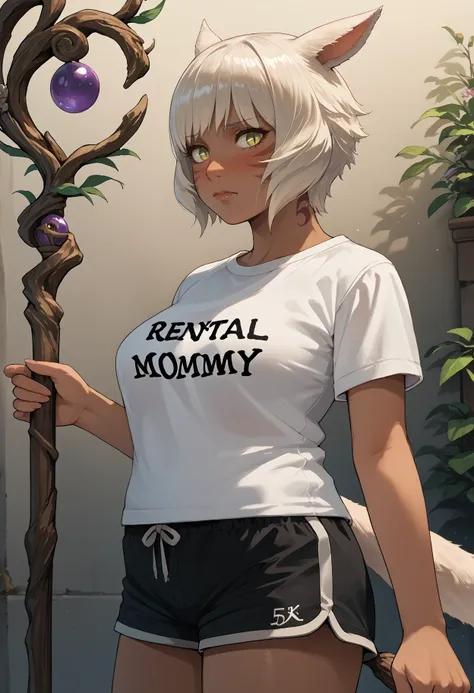 Rental Mommy Shirt (Outfit/Concept/Meme) SDXL LoRA [Pony]