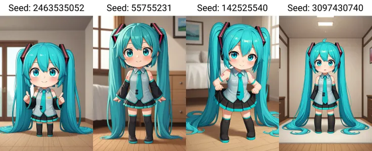 [pony iLECO] Remove the little people from "chibi" / "chibi"を使うと出る小人等を抑制