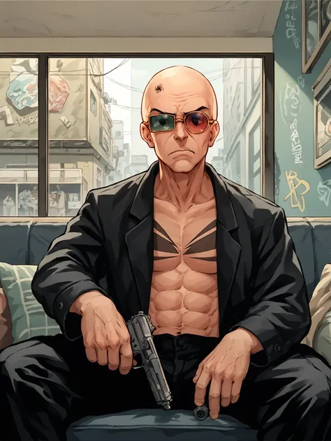 Spider Jerusalem glasses (+character?) | PonyXL