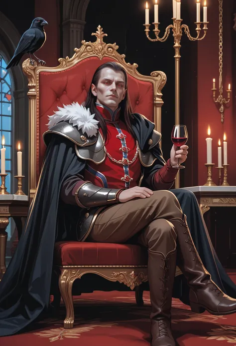 Strahd von Zarovich | Curse of Strahd [PonyXL]