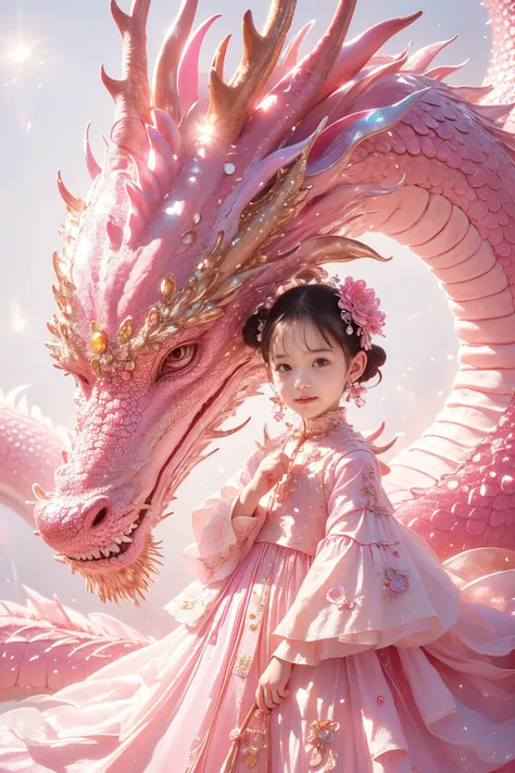 Lora 1.5 Pink Dragon Little Girl