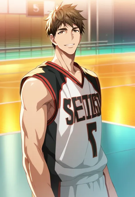 1boy, male focus, solo
<lora:Character - Kuroko no Basuke - Teppei Kiyoshi:1> teppeik, brown eyes, brown hair
,((zPDXL)), score_9_up, score_8_up, score_7_up, score_6_up, score_5_up, score_4_up, best quality, amazing quality, best aesthetic, absurdres, year...