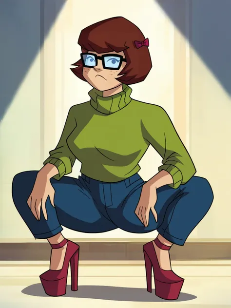 Velma Dinkley (Scooby-Doo! Mystery Incorporated) PonyDiffusionXL/illustriousXL "COMMISSION"