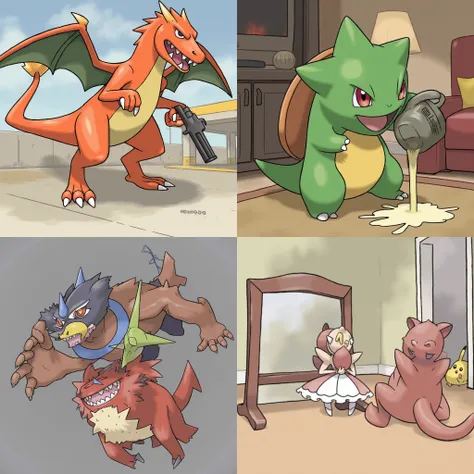 Ken Sugimori Pokemon Styles (Flux)