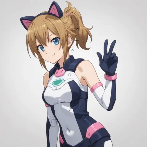 score_9, score_8_up, score_7_up, source_anime, simple background, looking at viewer, smile,
1girl, avatar fumina, elbow gloves, bodysuit, fake animal ears, short ponytail, 
<lora:avatar_fumina_pony_v1:0.6>