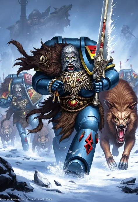 Space Wolves - Warhammer 40,000 (Flux)