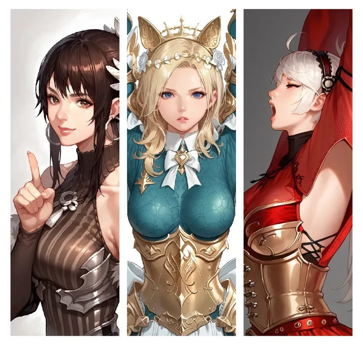 [Pony] Evie, Lynn, Delia | Vindictus