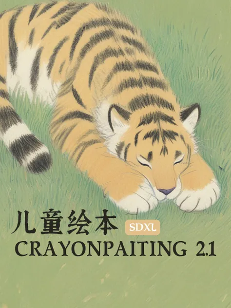 儿童绘本 | SDXL CrayonPaiting 2.1