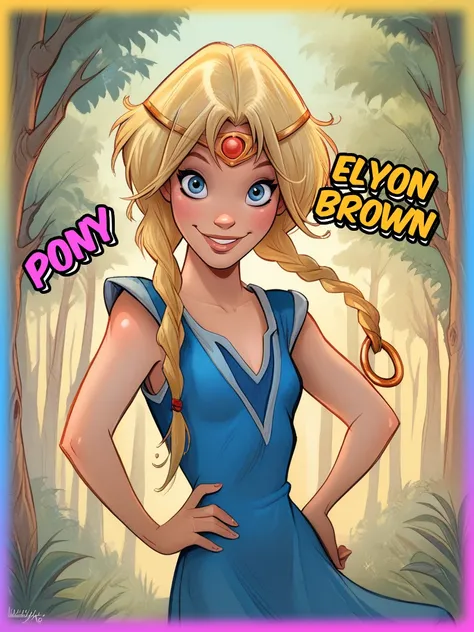 Elyon Brown (W.I.T.C.H) -PONY- Comission by YeiyeiArt