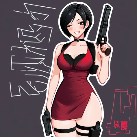 Ada Wong (Resident Evil) [PONY XL] by UOC