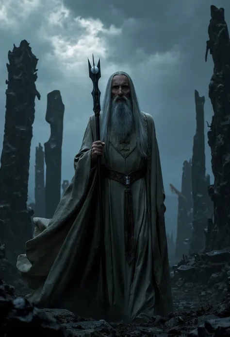 Saruman from Lords of the Ring, Flux.1 D LoRA