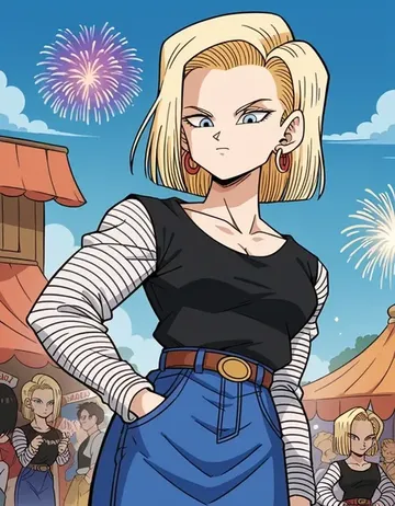 Android 18 - 無料AI画像生成モデル | SeaArt