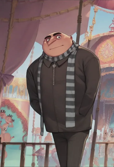 score_9, score_8_up, score_7_up, mature_male, felonious_gru, looking_at_viewer