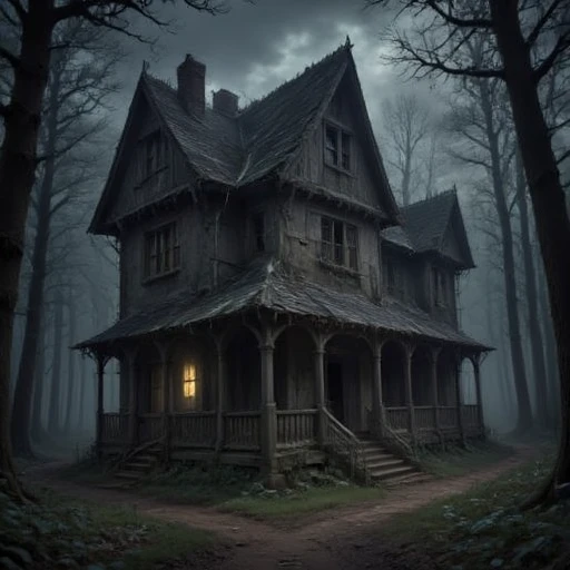 The Haunted Cabin in the Woods