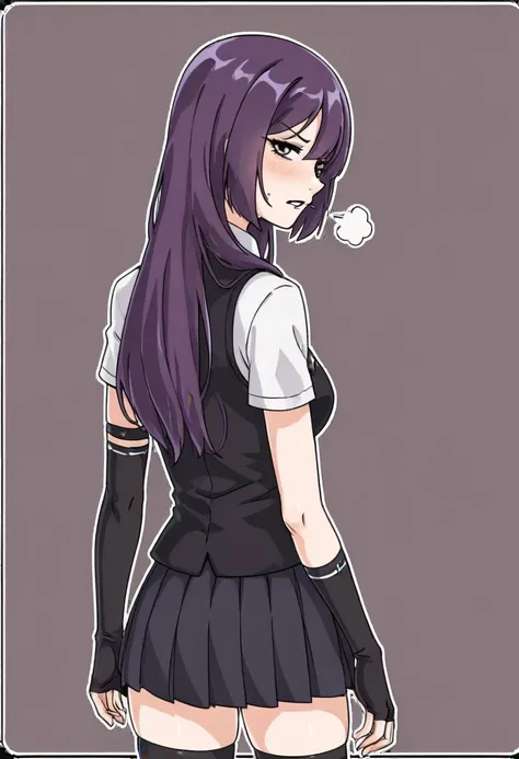 yana in school uniform