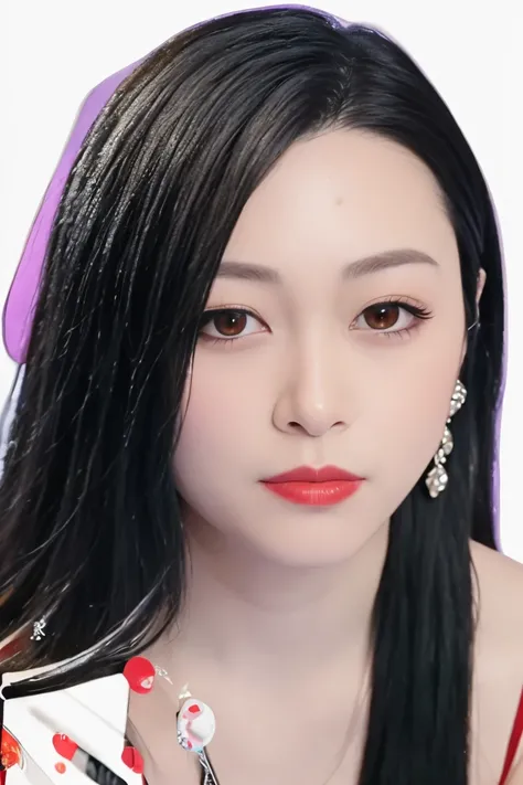 (masterpiece, top quality, best quality, (close-up photograph: 2), ((1girl)), korean, fair skin, (extremely detailed face), ((looking at viewer)), ((((ultra-detailed eyes and pupils)))),((((ultra-detailed lips)))) cheekbone, plump cheeks, ((bare pectorals)...