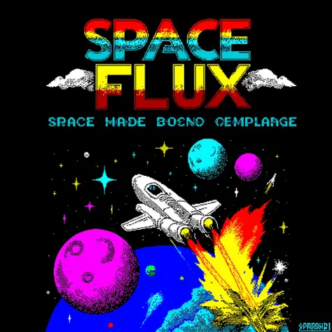 ZX Spectrum Loading Screen Flux