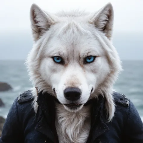 Realistic Anthro Wolf [Flux] Lora