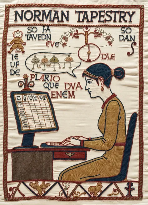 Norman Tapestry Style