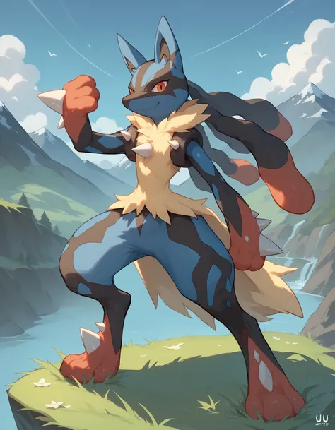 Mega Lucario (Pokemon) [Pony]