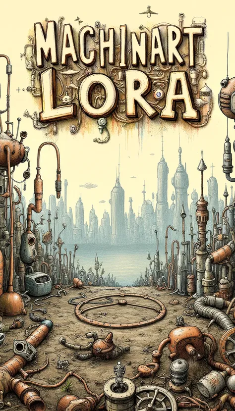 Machinart Lora - Machinarium Style (Flux)