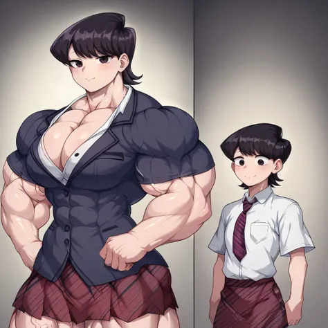 Concept: Cute to Brute (Female Muscle Growth)