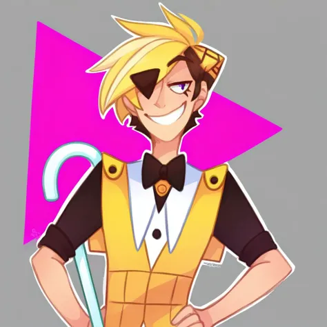 Twink Bill Cipher Concept - Gravity Falls