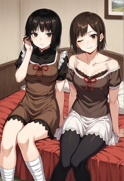 Mayu & Mio Amakura (Fatal Frame) XL