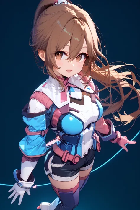 score_9, score_8_up, score_7_up, source_anime,
simple background,
cowboy shot, from above, from side,
standing, looking at viewer,
medium breasts,
blush, light smile, open mouth,
<lora:reimiRE_autismConfetti_v01:1>
reimibase, brown hair, brown eyes, high...