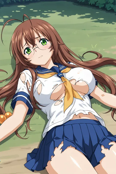 score_9, score_8_up, score_7_up, BREAK source_anime, masterpiece, anime screencap, shiny skin,
1girl, solo, ryuubi gentoku, long hair, ahoge, brown hair, hair ornament, hair bobbles, green eyes, large breasts, glasses,   <lora:ryuubi_pony-000020:0.7>
seraf...