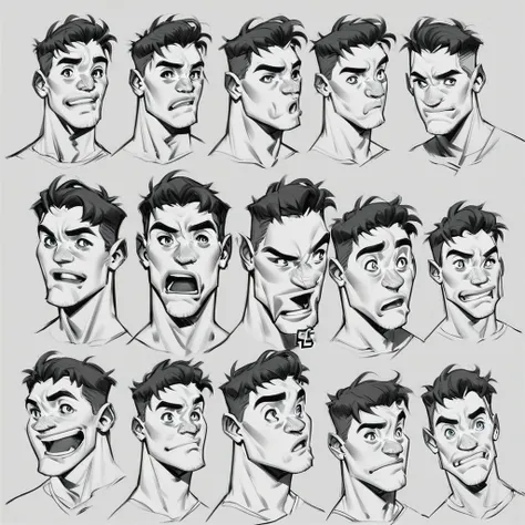Character face sheet