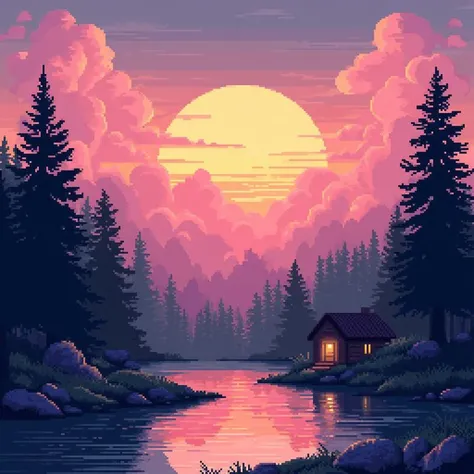 Pixel Art Illustrations FLUX