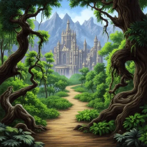 Sierra SCI1 VGA Adventure Game Backgrounds (Epoch 10)