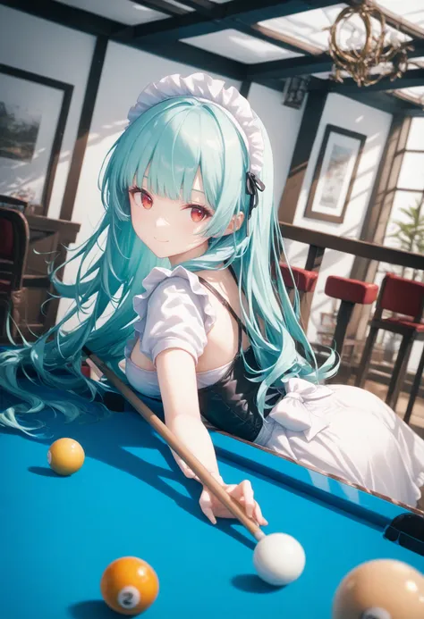 [Illust&XL&Pony] billiards / ビリヤード