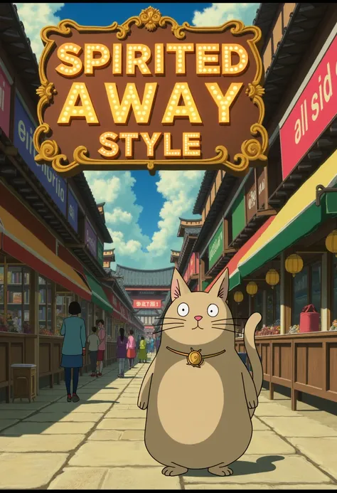 Spirited Away Ghibli Style for Flux