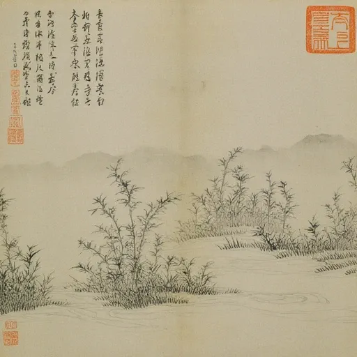 Tang Bohu's Painting Style LORA 唐伯虎画风劳拉