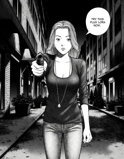 Naoki Urasawa manga style - Flux Lora