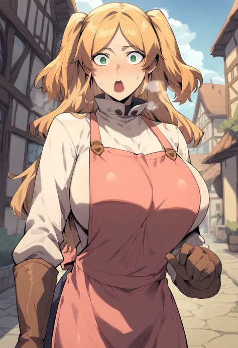 score_9, score_8_up, score_7_up, score_6_up, source_anime, rating_explicit, 1girl, solo, huge breasts, <lora:Euphemina prefectPonyxl:0.75> long hair, blonde hair, parted bangs, two side up, green eyes, brown hair, high collar, white shirt, long sleeves, pi...