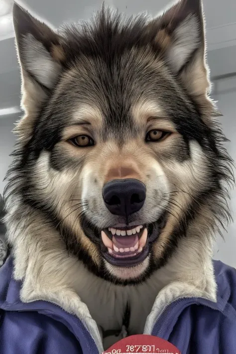 realistic photo (sharp focus, highly detailed, 4k, 8k, best quality, masterpiece, ultra highres:1), BerettaDarkwolf, half transformation, canine penis, wolf