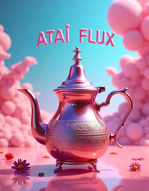 moroccan teapot Flux