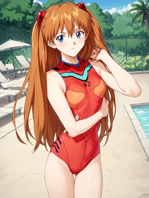 [Clothing] Asuka Langley Soryu Swimsuit