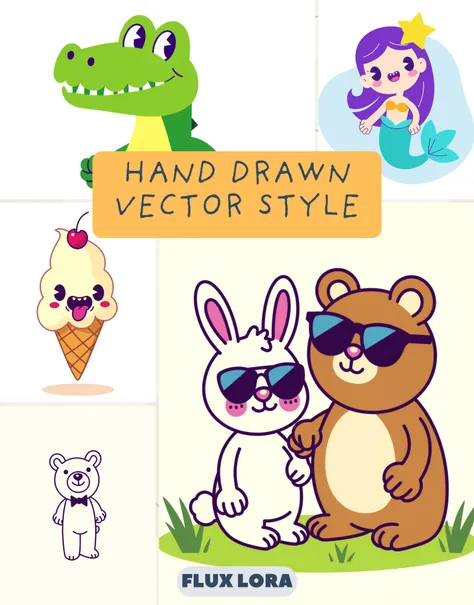 Hand Drawn Vector Style (PsiClone's ArtForge MasterKit)