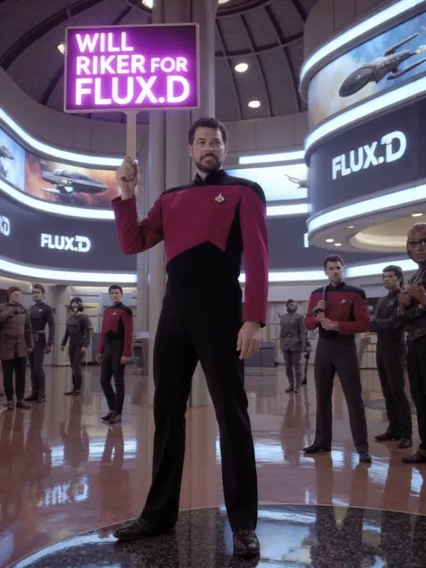 Will Riker (Star Trek - TNG) - Flux.D